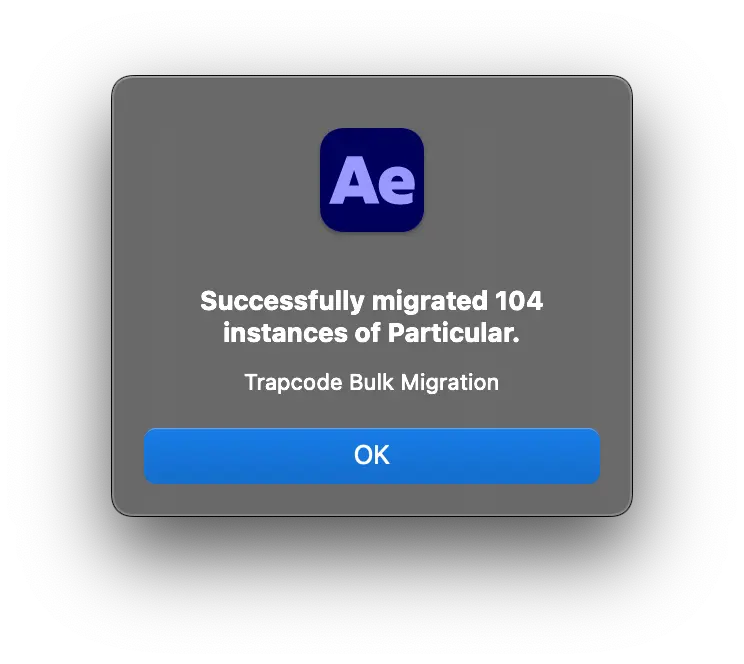 弹出这个窗口即为迁移成功🥳